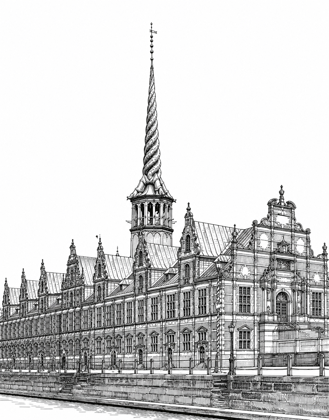 Illustrated capitol building